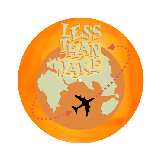 Less Than Jake (Borders & Boundaries 25th Anniversary) 2xYellow & Orange Swirl Vinyl