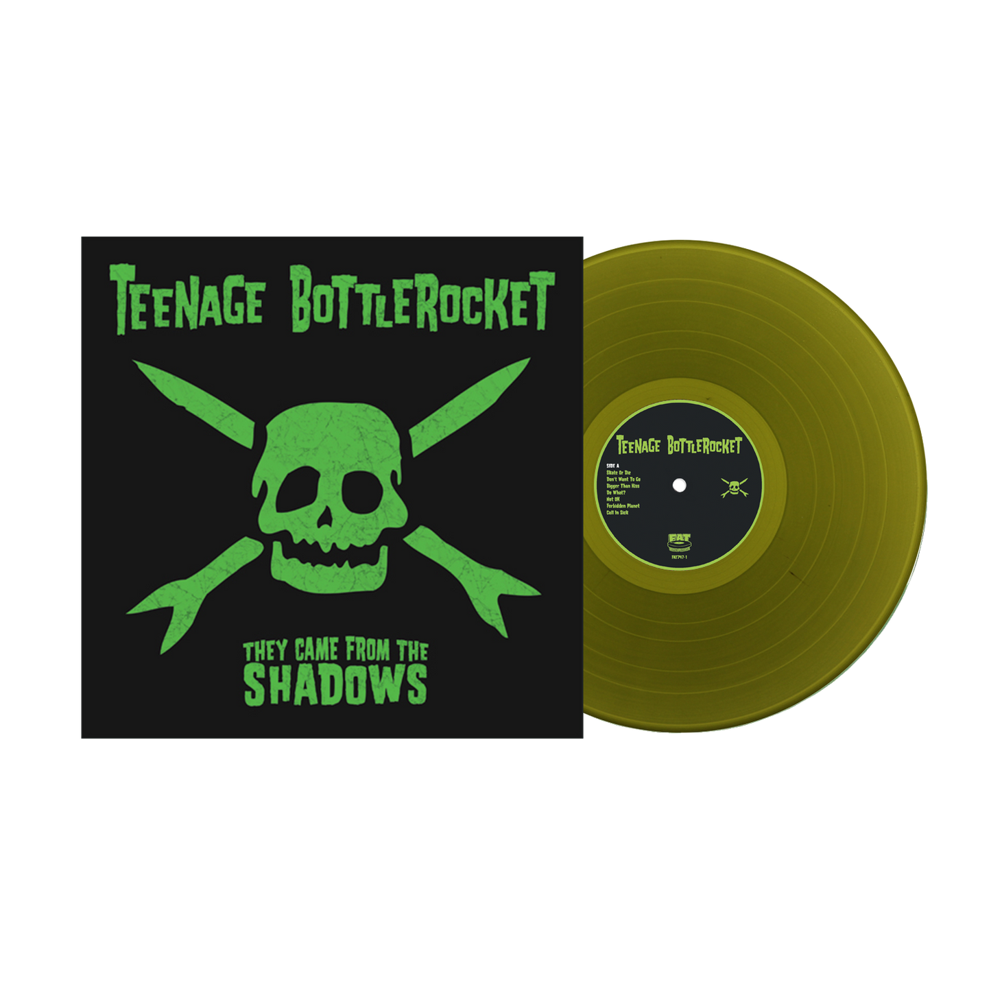 Teenage Bottlerocket (They Came From the Shadows) Swamp Green Vinyl