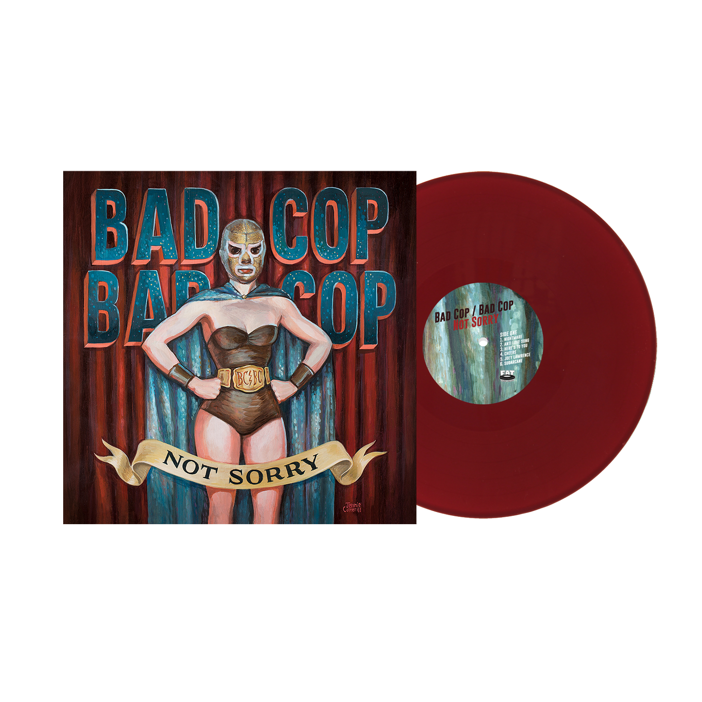 Bad Cop Bad Cop (Not Sorry) Burgundy Vinyl
