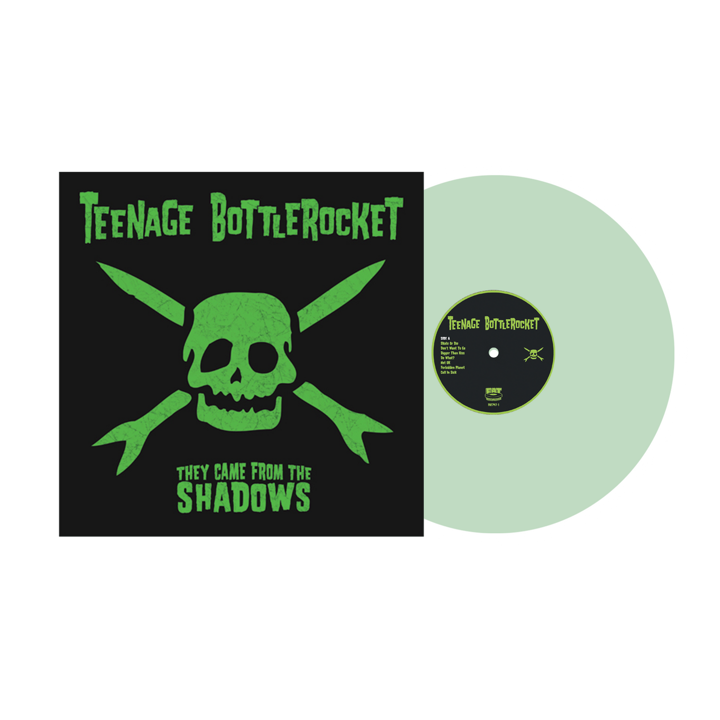 Teenage Bottlerocket (They Came From the Shadows) Glow In The Dark Vinyl