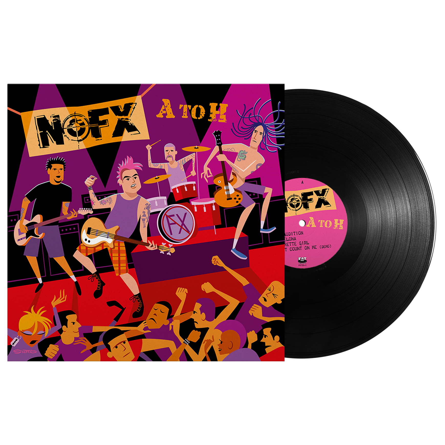NOFX (A-H) Black Vinyl – Fat Wreck Chords EU/UK Store