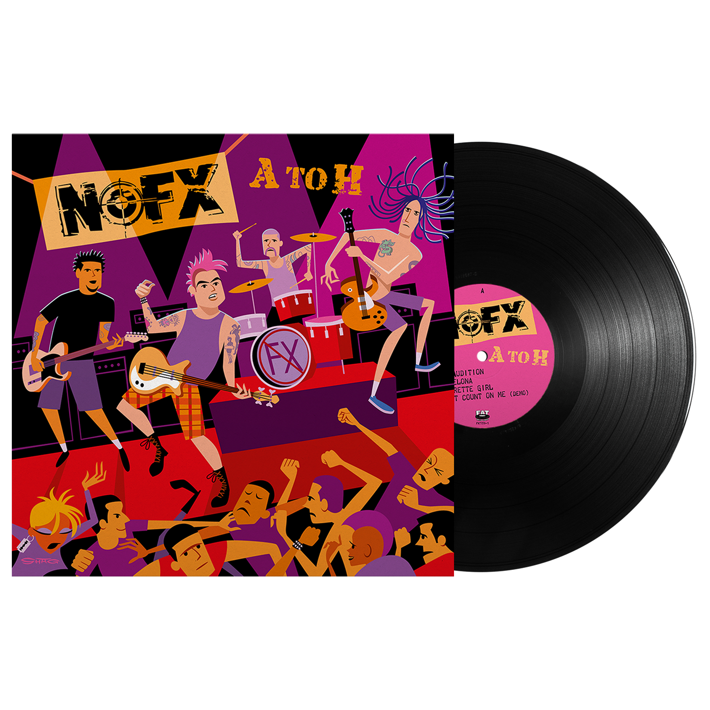 NOFX (A-H) Black Vinyl