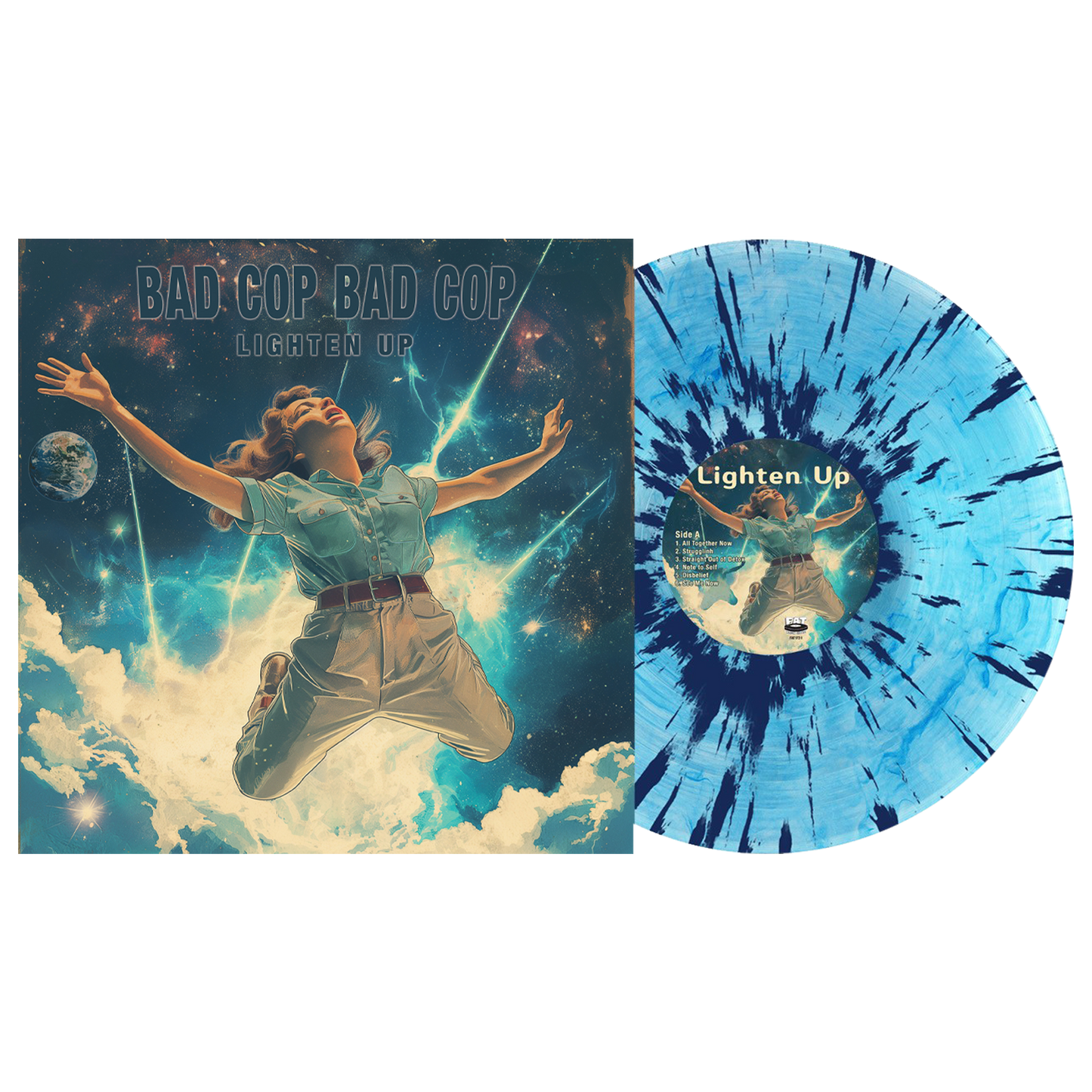 Bad Cop Bad Cop (Lighten Up) Blue Insomnia Vinyl