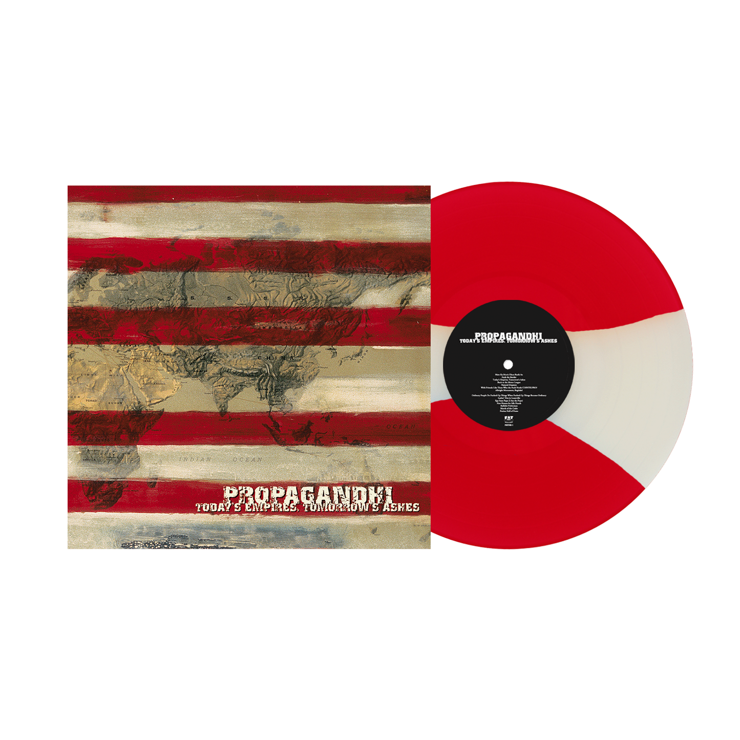 Propagandhi (Today's Empires, Tomorrow's Ashes') Red Stripes Vinyl