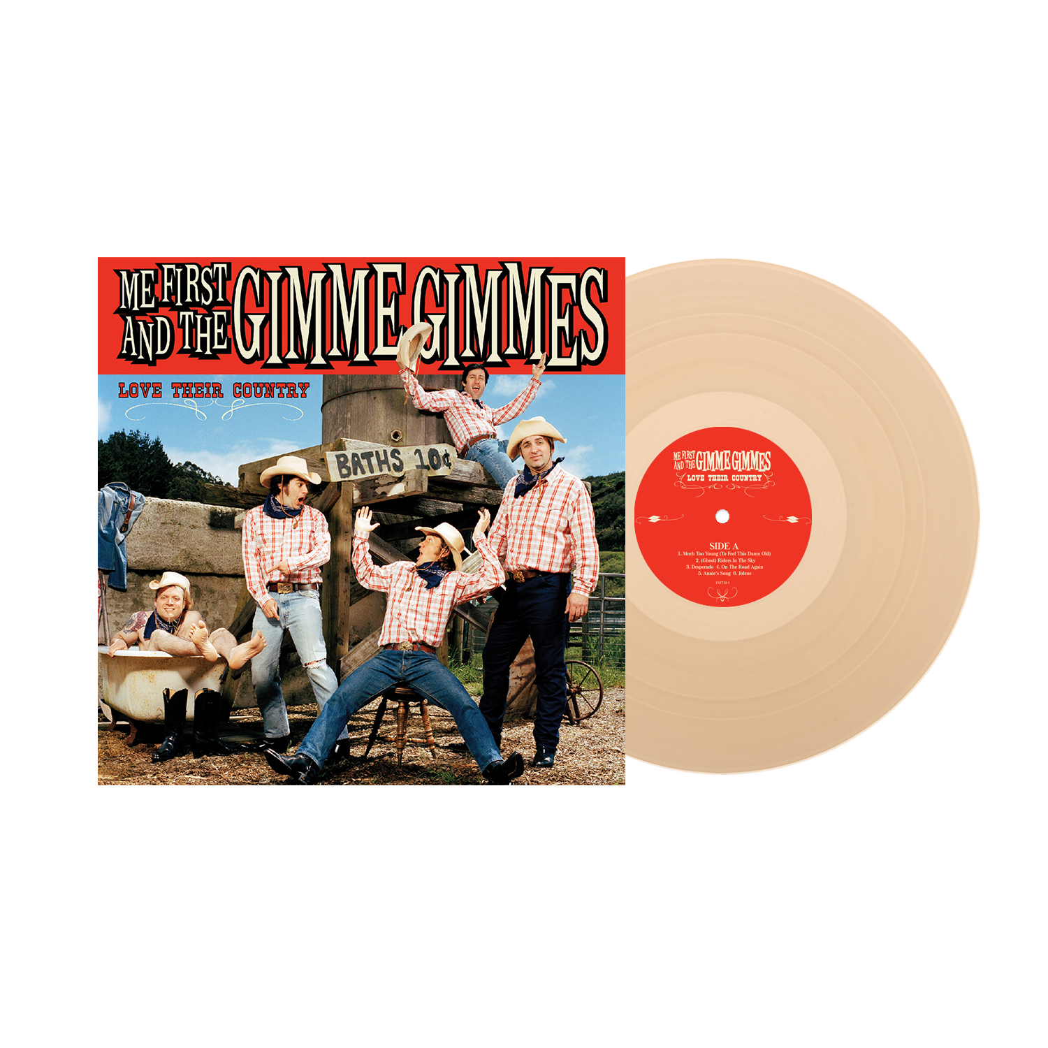 Me First and the Gimme Gimmes (Love Their Country (20th Anniversary)) Mustard Vinyl