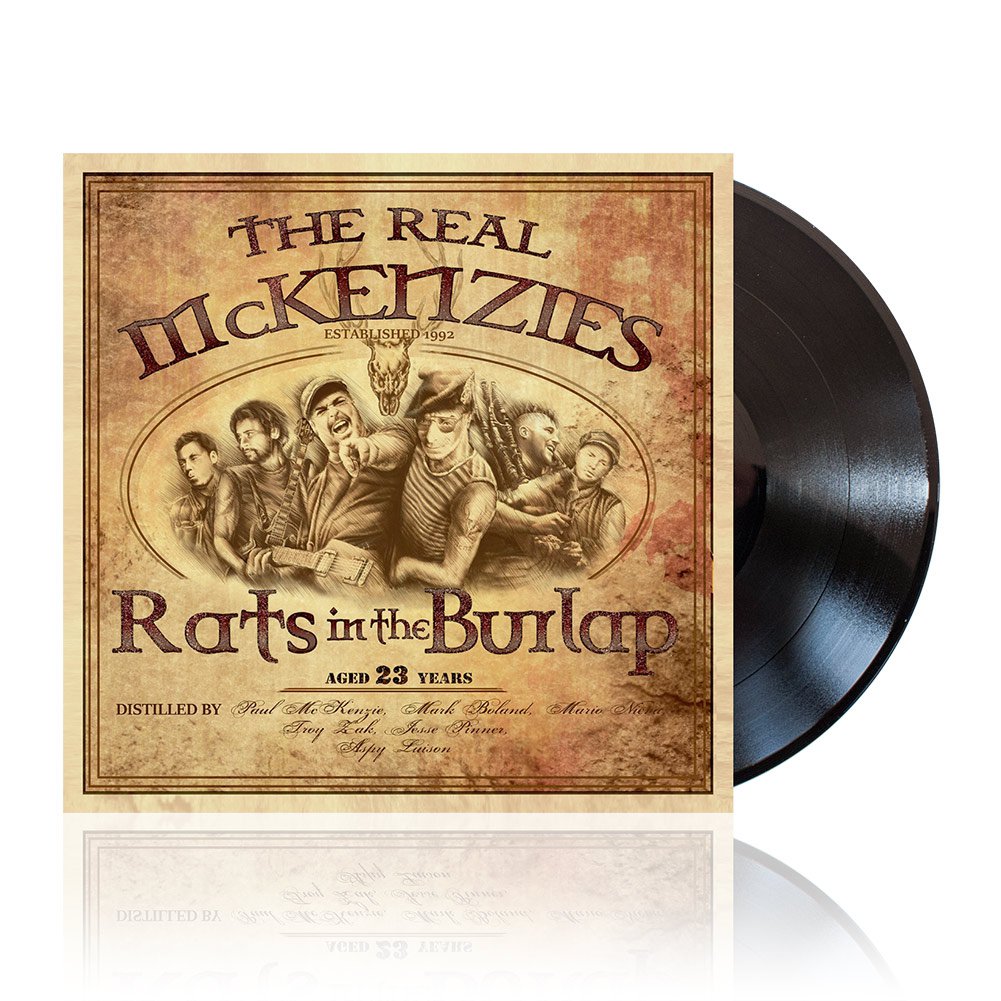The Real McKenzies (Rats In The Burlap) Black Vinyl – Fat Wreck Chords ...