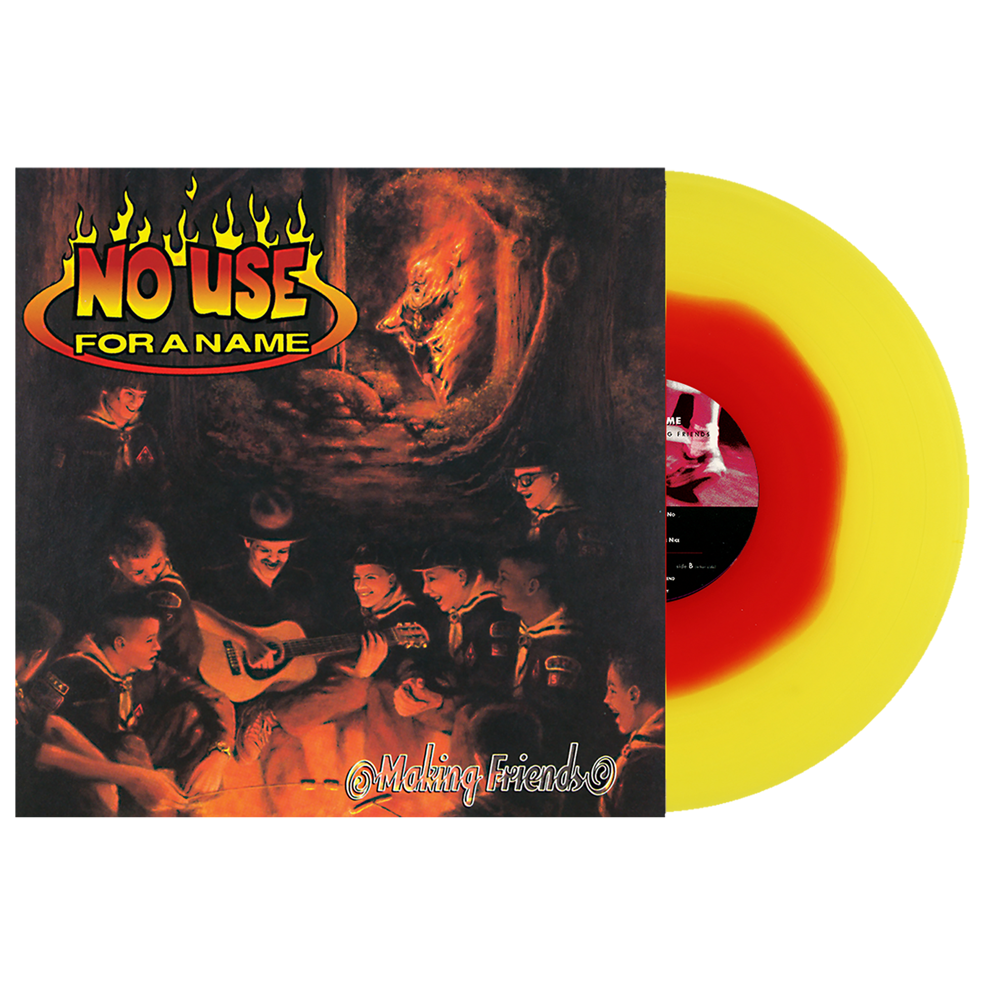 No Use For A Name (Making Friends) Yellow/Red Vinyl