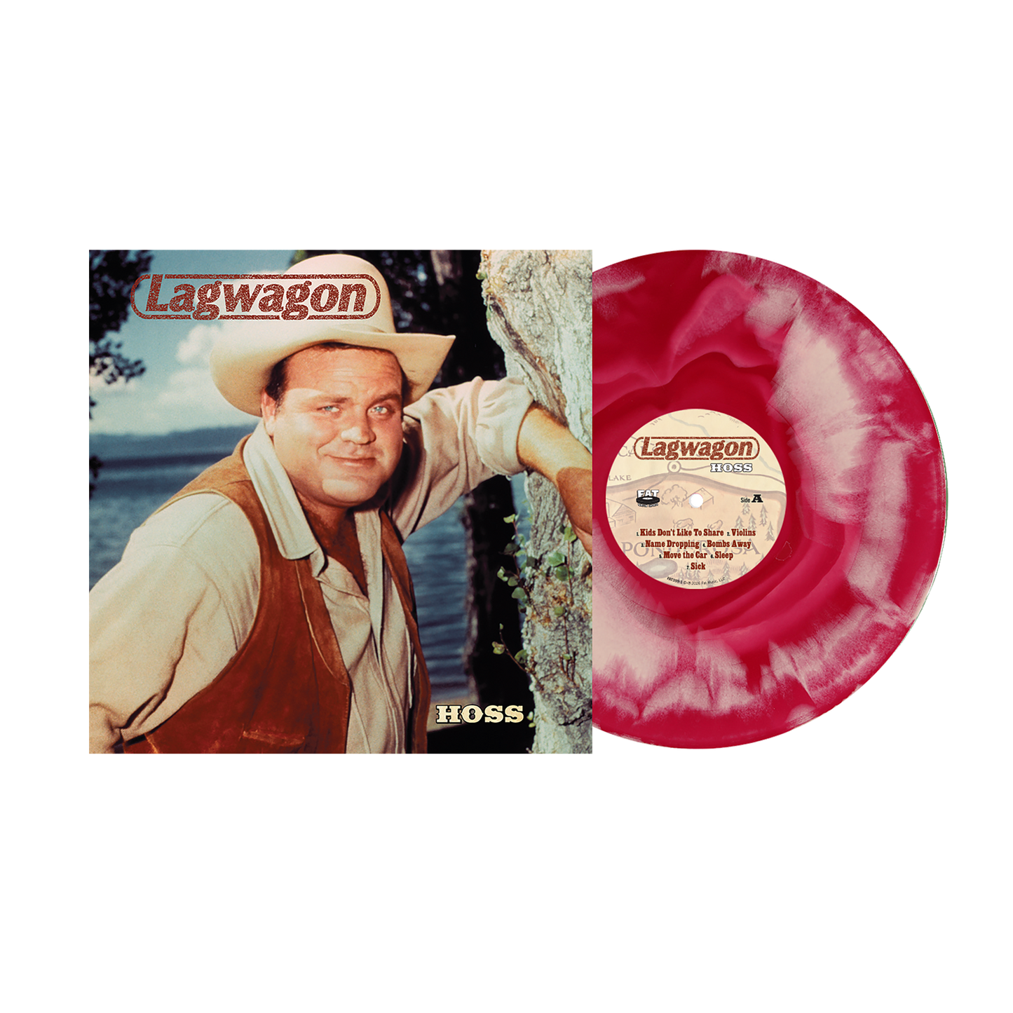 Lagwagon (Hoss) Red & Tan Swirl Vinyl