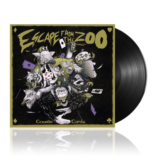 Escape From The Zoo (Countin' Cards) Black Vinyl