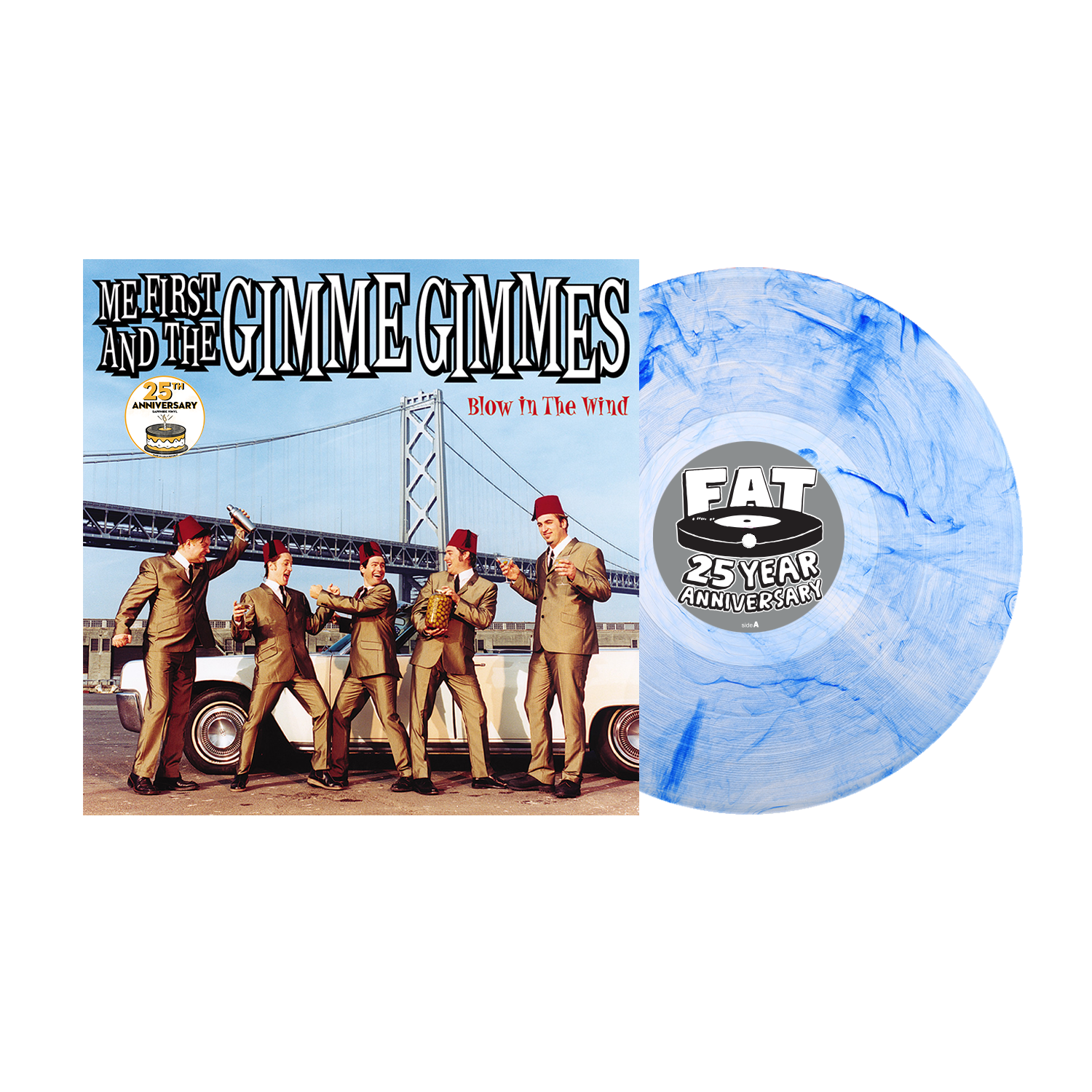 Me First and the Gimme Gimmes (Blow In The Wind (25th Anniversary)) Sapphire Vinyl
