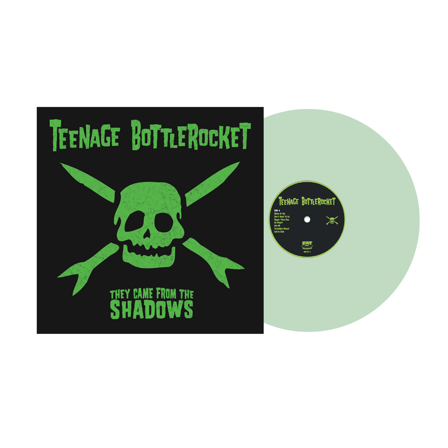 Teenage Bottlerocket (They Came From the Shadows) Glow In The Dark Vinyl