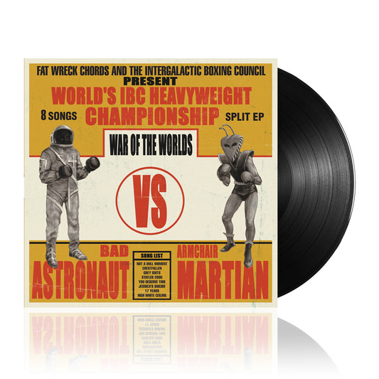 Bad Astronaut/Armchair Martian (Split) Black Vinyl