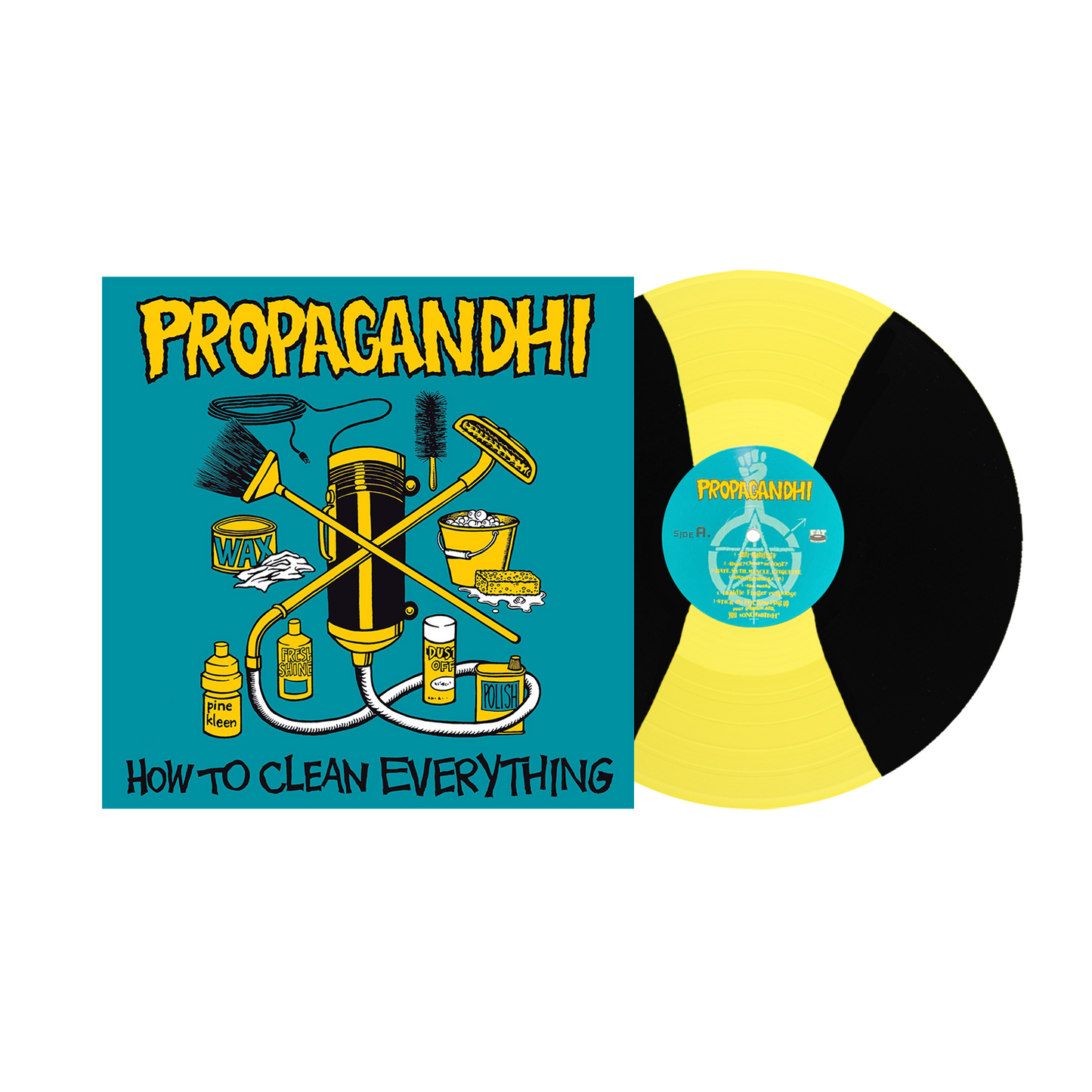 Propagandhi (How To Clean Everything) Black Stripes Vinyl