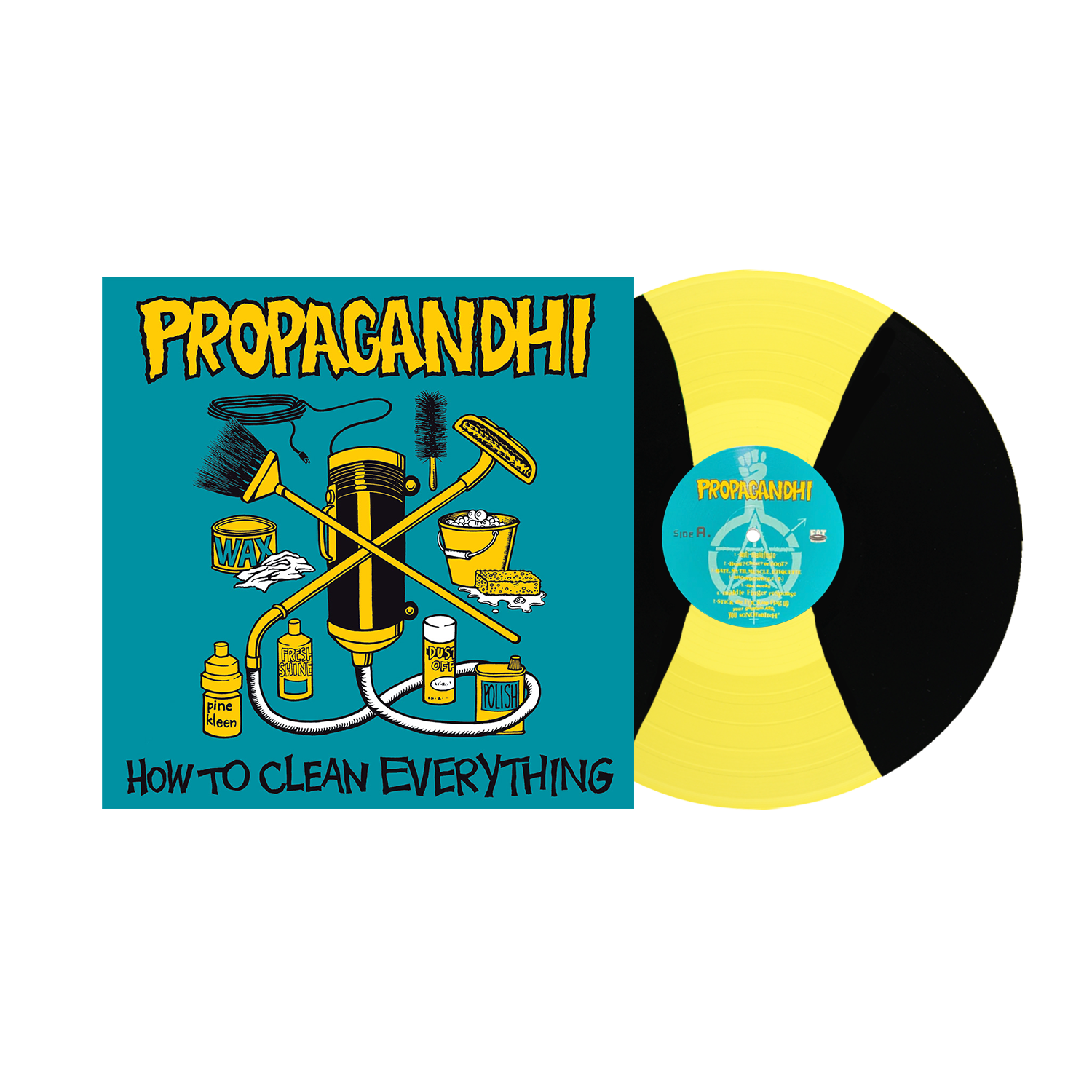 Propagandhi (How To Clean Everything) Black Stripes Vinyl