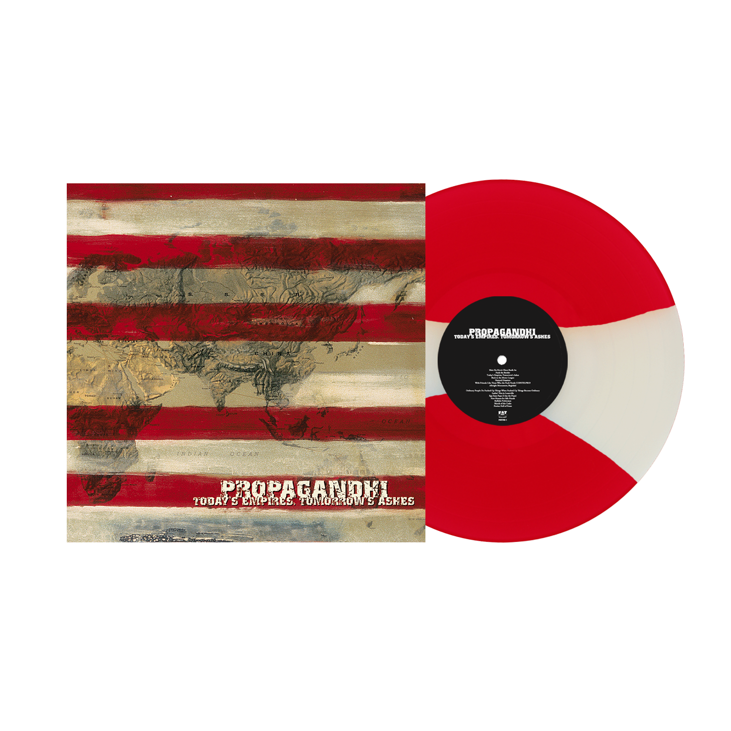 Propagandhi (Today's Empires, Tomorrow's Ashes') Red Stripes Vinyl